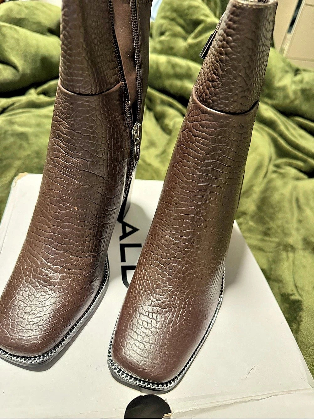 ALDO Liam Brown Ankle Boots US 7